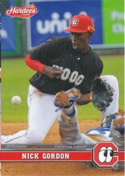 2017 Grandstand Chattanooga Lookouts #NNO Nick Gordon Front