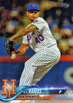 2018 Topps #123 A.J. Ramos Front