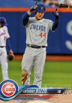 2018 Topps #50 Anthony Rizzo Front