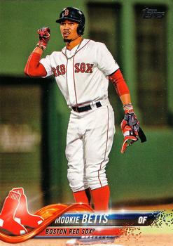 2018 Topps #140 Mookie Betts Front