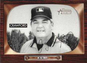 2004 Bowman Heritage - Black and White #247 Jerry Crawford Front
