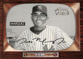 2004 Bowman Heritage - Black and White #251 Jeff Marquez Front