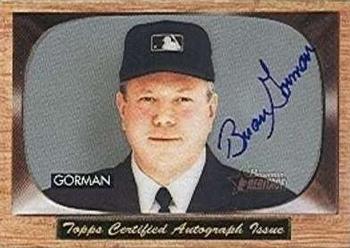 2004 Bowman Heritage - Signs of Authority #SA-BG Brian Gorman Front