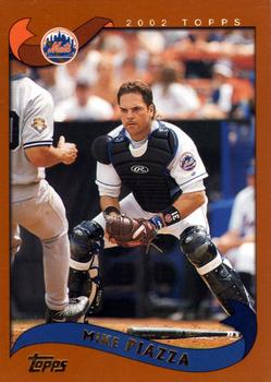 2002 Topps #490 Mike Piazza Front