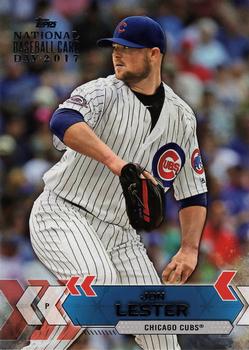 2017 Topps National Baseball Card Day - Chicago Cubs #CC-8 Jon Lester Front