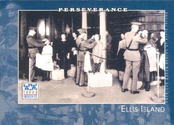 2002 Topps American Pie Spirit of America #65 Ellis Island Front