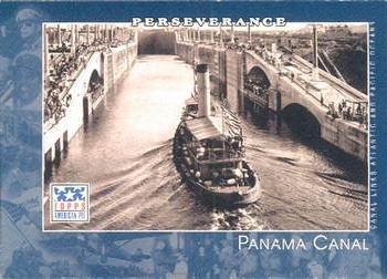 2002 Topps American Pie Spirit of America #70 Panama Canal Front