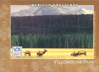 2002 Topps American Pie Spirit of America #79 Yellowstone Park Front
