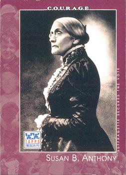 2002 Topps American Pie Spirit of America #91 Susan B. Anthony Front