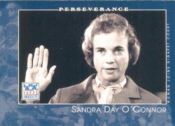 2002 Topps American Pie Spirit of America #113 Sandra Day O'Connor Front