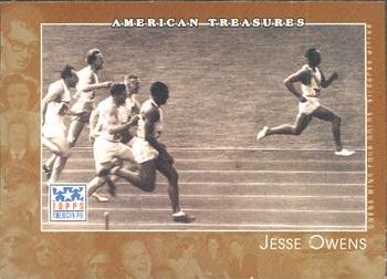 2002 Topps American Pie Spirit of America #127 Jesse Owens Front