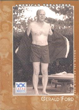 2002 Topps American Pie Spirit of America #145 Gerald Ford Front