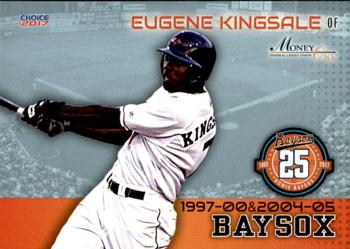 2017 Choice Bowie Baysox 25th Anniversary Team #12 Eugene Kingsale Front
