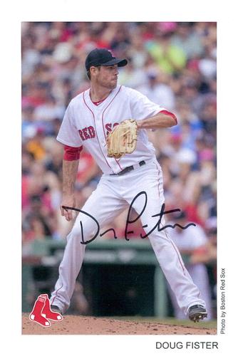 2017 Boston Red Sox Photocards #NNO Doug Fister Front