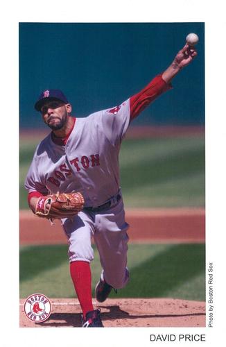 2017 Boston Red Sox Photocards #NNO David Price Front