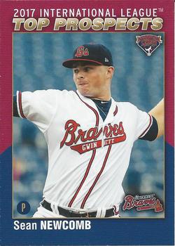 2017 Choice International League Top Prospects #21 Sean Newcomb Front