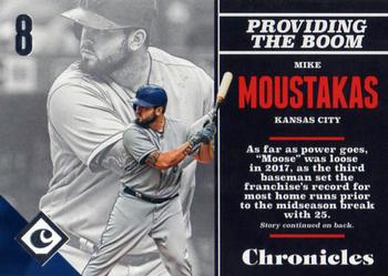 2017 Panini Chronicles #48 Mike Moustakas Front