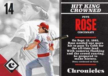 2017 Panini Chronicles #61 Pete Rose Front