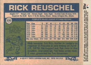 2002 Topps Archives #27 Rick Reuschel Back