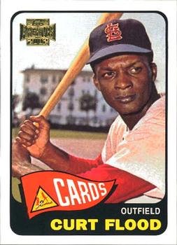 2002 Topps Archives #84 Curt Flood Front