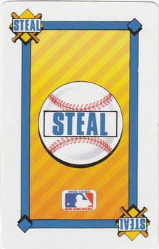 1990 MVP Baseball All-Star Card Game #NNO Steal Front