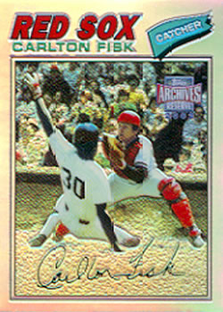 2002 Topps Archives Reserve #11 Carlton Fisk Front