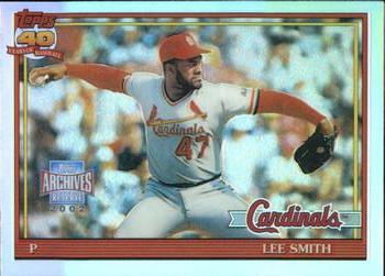 2002 Topps Archives Reserve #1 Lee Smith Front