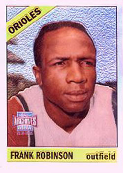 2002 Topps Archives Reserve #8 Frank Robinson Front