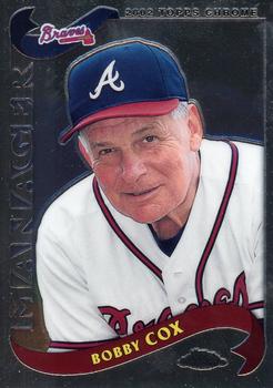 2002 Topps Chrome #285 Bobby Cox Front