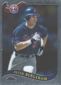 2002 Topps Chrome #401 Peter Bergeron Front