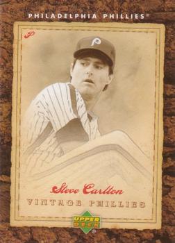 2007 Upper Deck Philadelphia Phillies Alumni Night - Vintage Phillies #VP-6 Steve Carlton Front