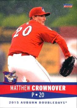 2015 Choice Auburn Doubledays #03 Matthew Crownover Front