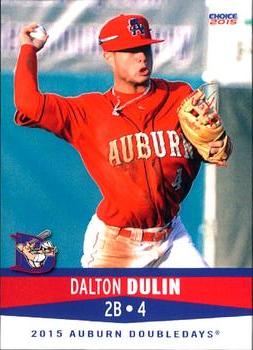2015 Choice Auburn Doubledays #05 Dalton Dulin Front