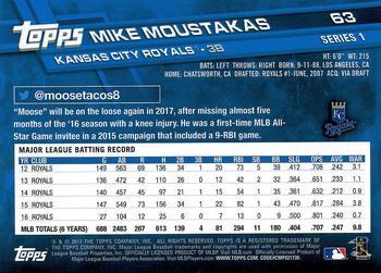 2017 Topps - All-Star Game 2017 #63 Mike Moustakas Back