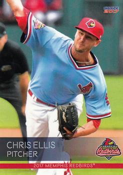 2017 Choice Memphis Redbirds #09 Chris Ellis Front