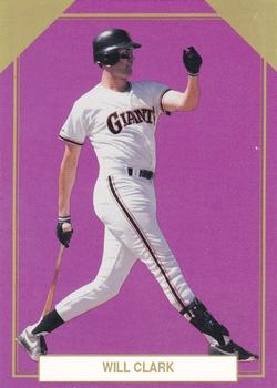 1989 Premier Player Gold Edition Series 5 (unlicensed) #9 Will Clark Front