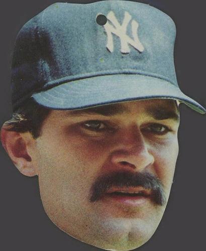 1989 Topps Heads Up Test #19 Don Mattingly Front
