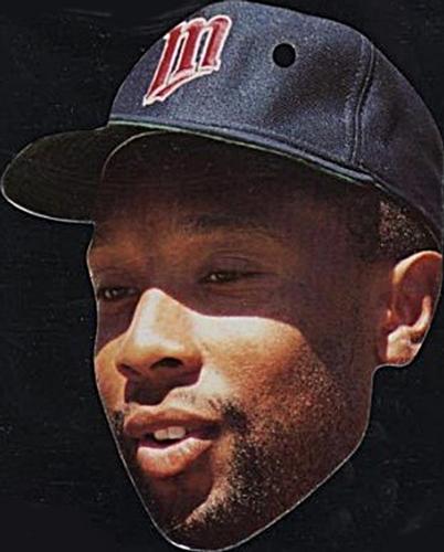 1989 Topps Heads Up Test #20 Kirby Puckett Front