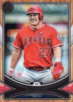 2018 Topps Tribute #1 Mike Trout Front