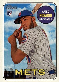 2018 Topps Heritage #31 Amed Rosario Front