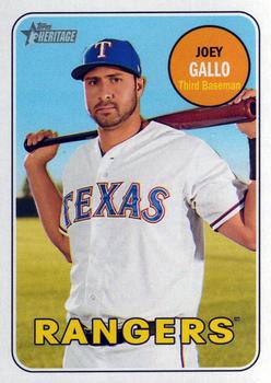 2018 Topps Heritage #48 Joey Gallo Front