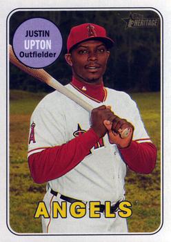 2018 Topps Heritage #60 Justin Upton Front
