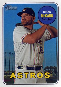 2018 Topps Heritage #77 Brian McCann Front