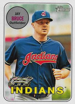 2018 Topps Heritage #159 Jay Bruce Front