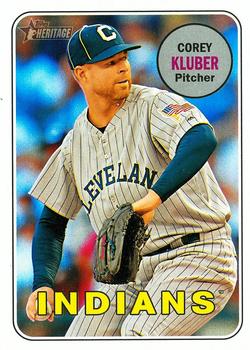 2018 Topps Heritage #176 Corey Kluber Front