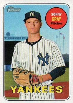 2018 Topps Heritage #177 Sonny Gray Front