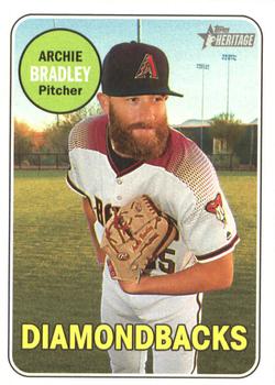 2018 Topps Heritage #178 Archie Bradley Front