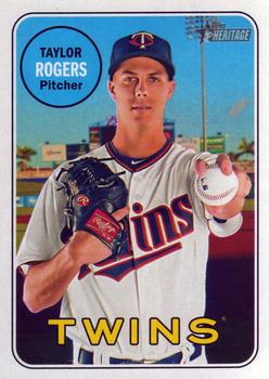 2018 Topps Heritage #317 Taylor Rogers Front