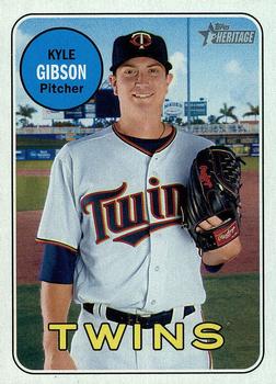 2018 Topps Heritage #465 Kyle Gibson Front