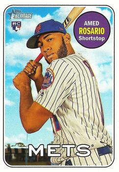 2018 Topps Heritage #31 Amed Rosario Front